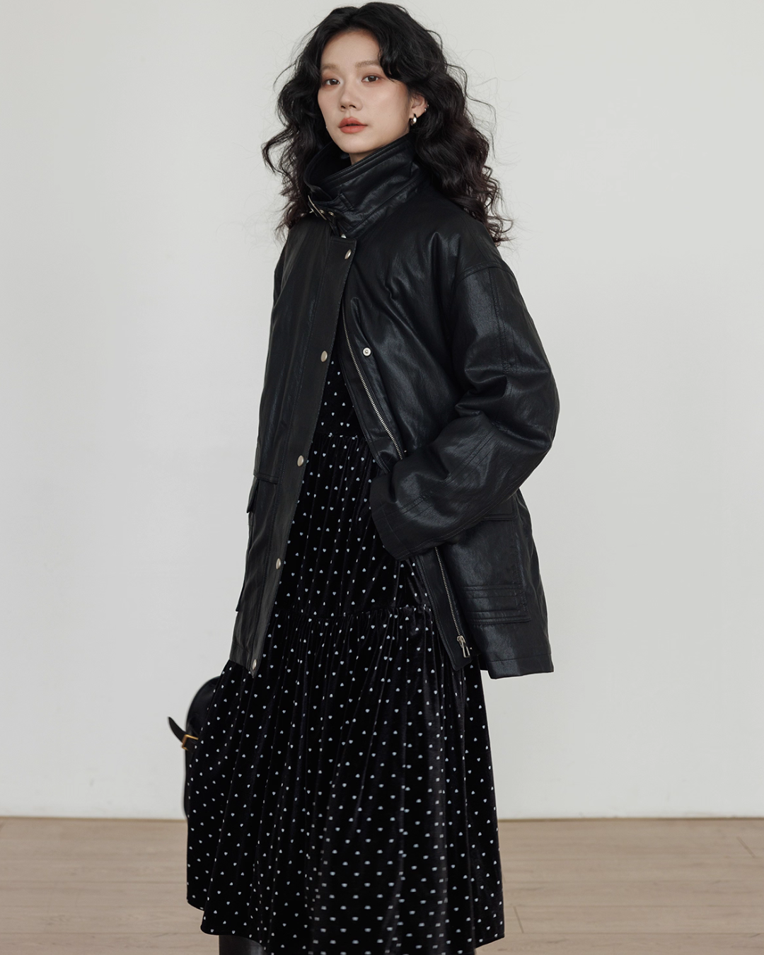 Lapel Leather Jacket Lapel Leather Jacket