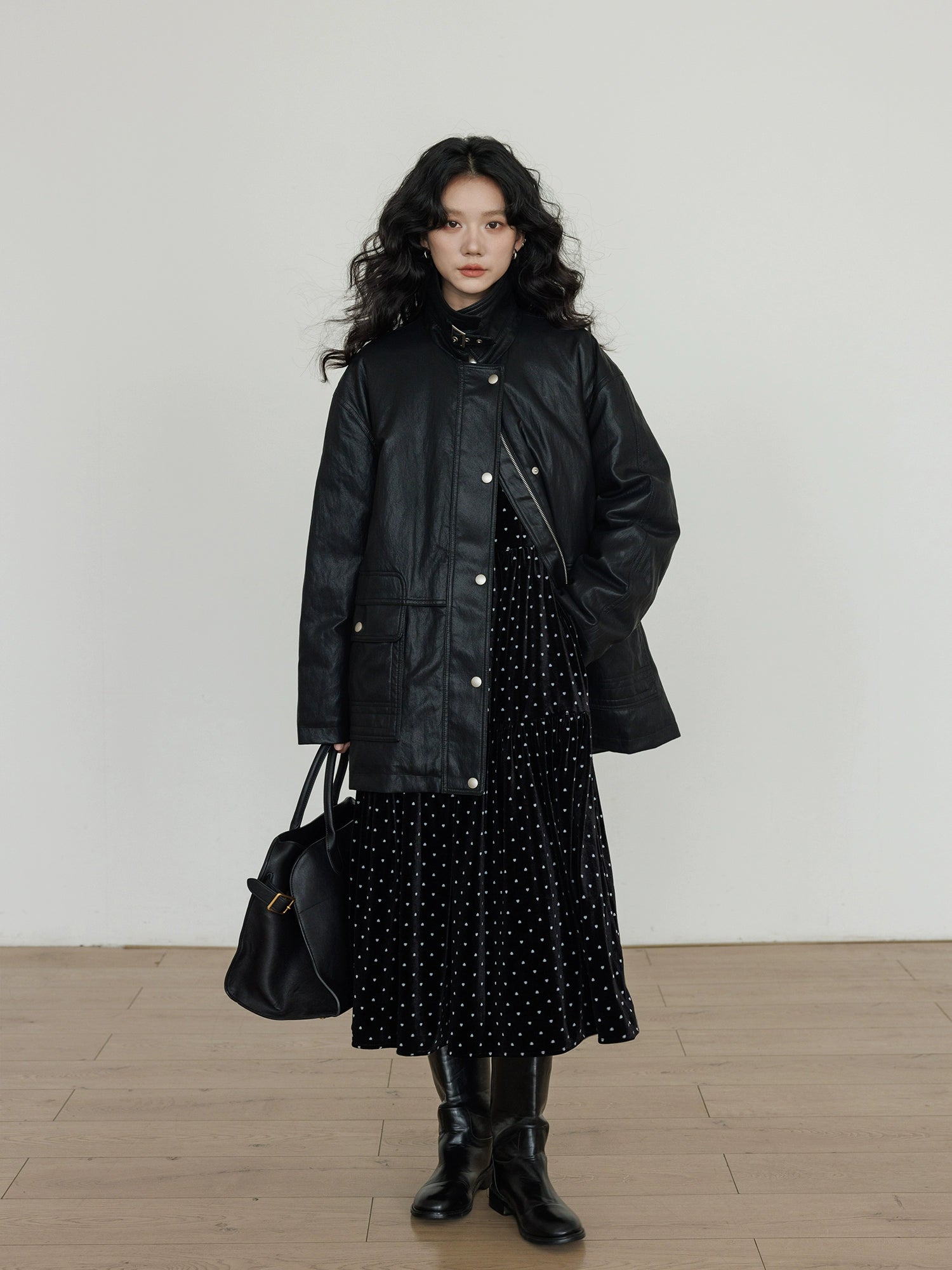 Lapel Leather Jacket Lapel Leather Jacket