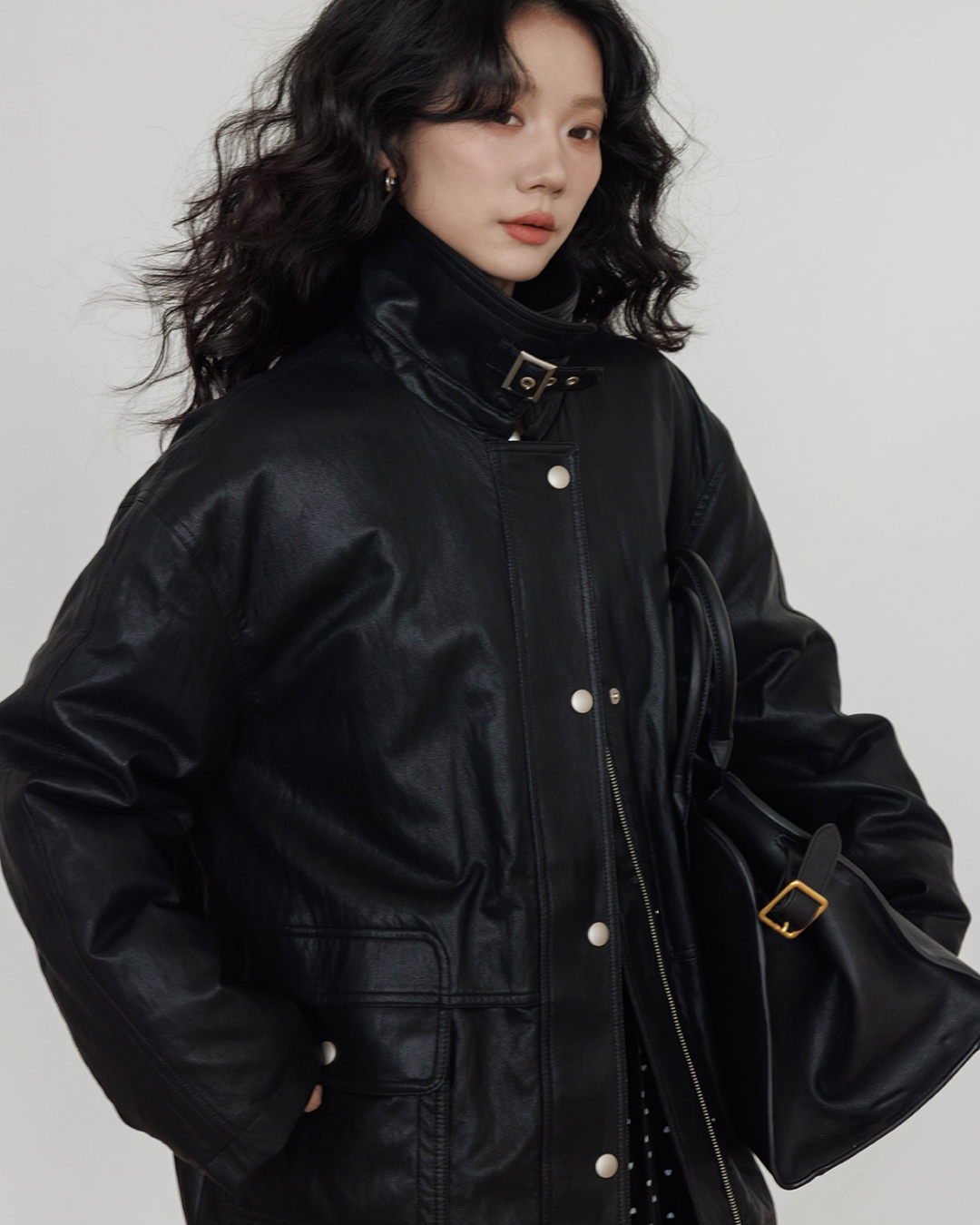 Lapel Leather Jacket Lapel Leather Jacket