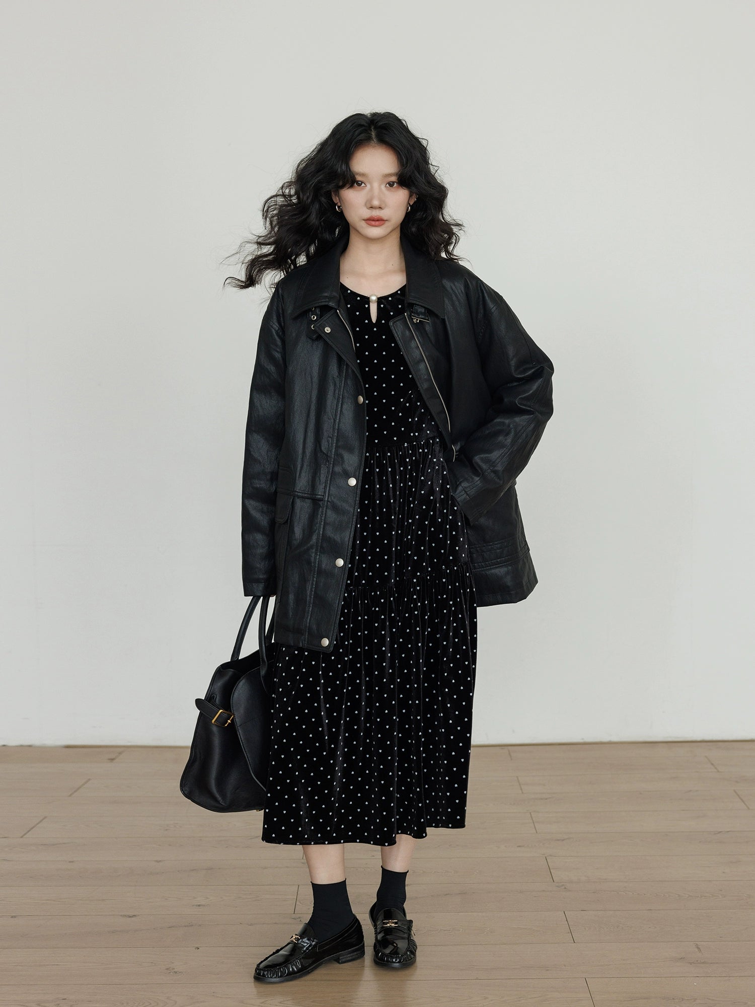 Lapel Leather Jacket Lapel Leather Jacket