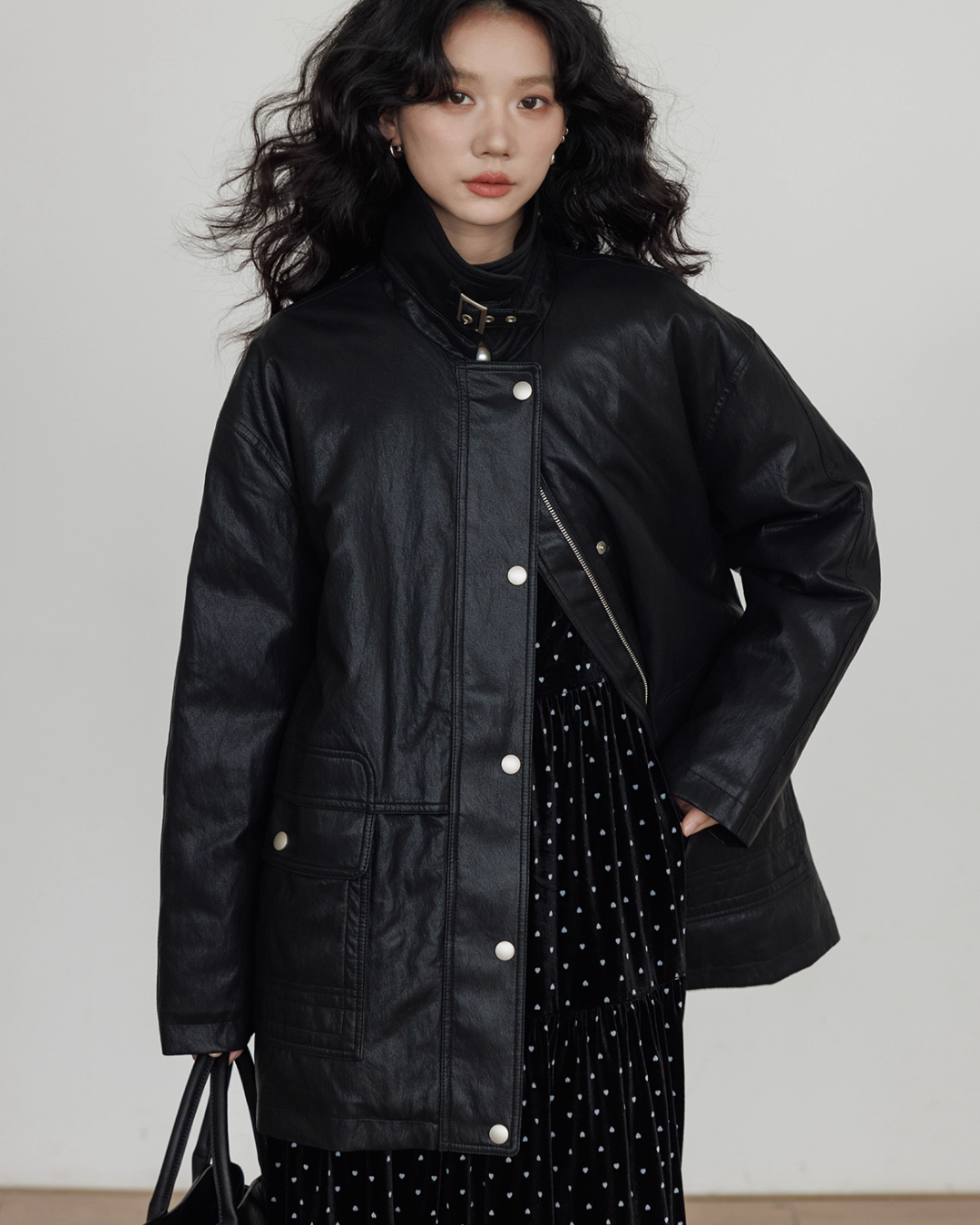 Lapel Leather Jacket Lapel Leather Jacket