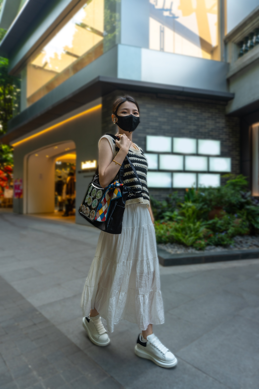 Large Black Ita Tote Bag with Clear Window and Included Insert for Pin Display Large Black Ita Tote Bag with Clear Window and Included Insert for Pin Display