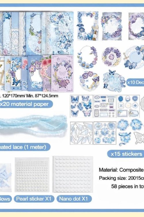 Large Black Kawaii Convertible Ita Bag with Clear Window for Photocards and Pins