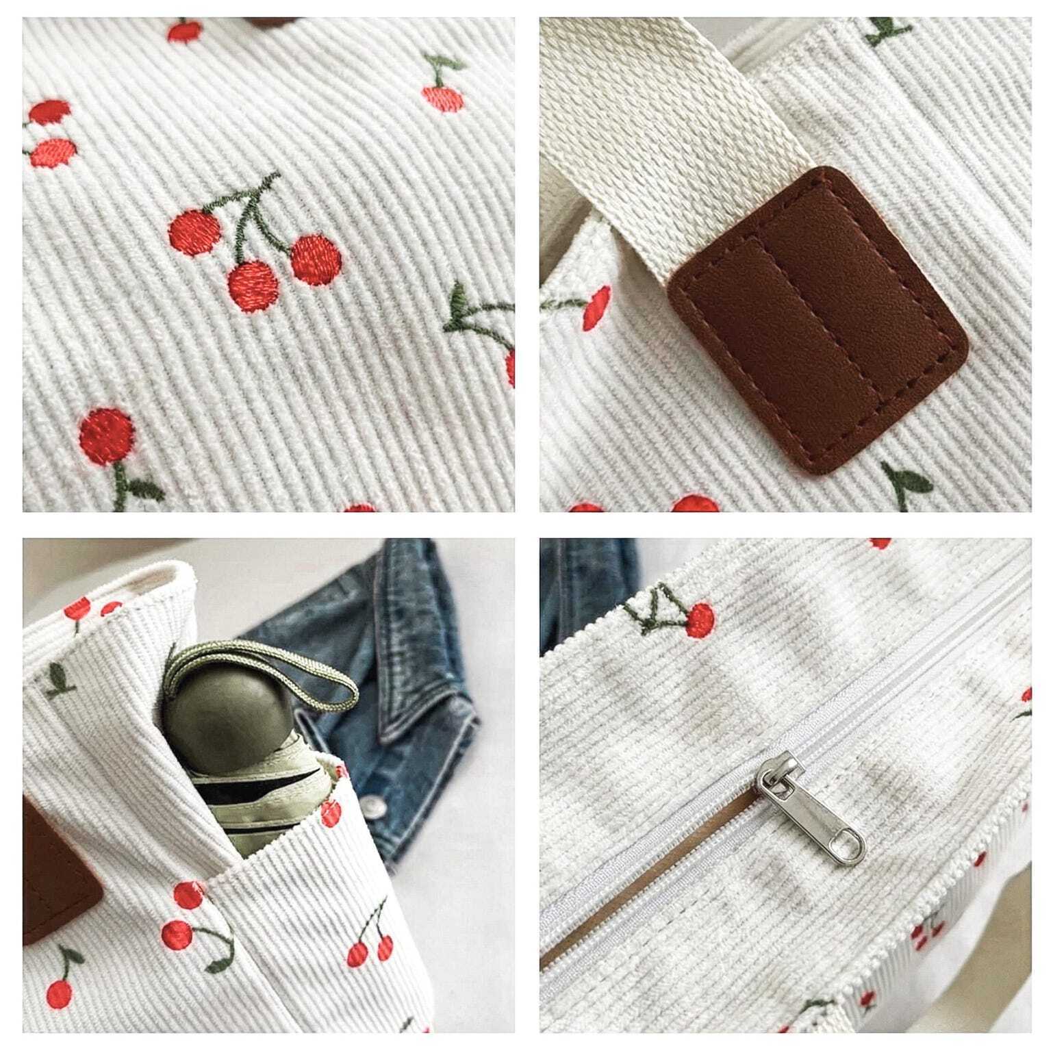 Large Cherry Shoulder Bag Large Cherry Shoulder Bag