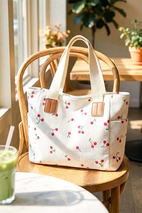 Large Cherry Shoulder Bag