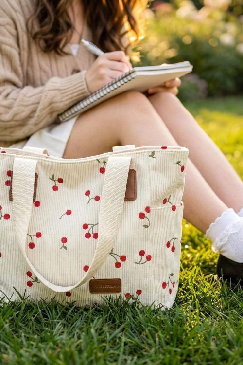 Large Cherry Shoulder Bag