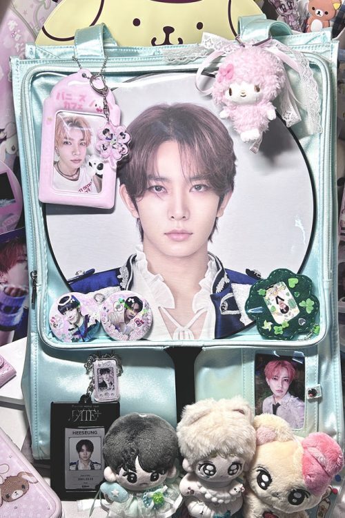 Large Ita Bag with Clear Window for Plushies and Pins
