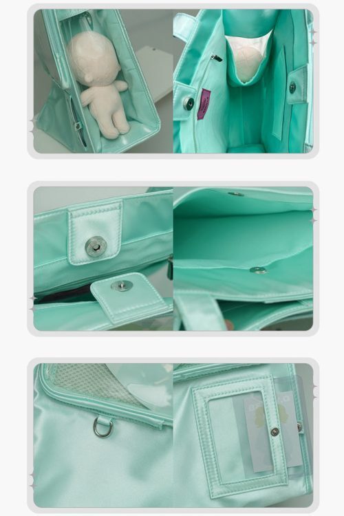 Large Ita Bag with Clear Window for Plushies and Pins