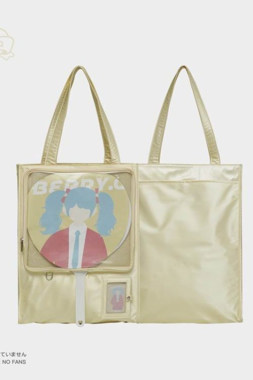 Large Ita Bag with Clear Window for Plushies and Pins