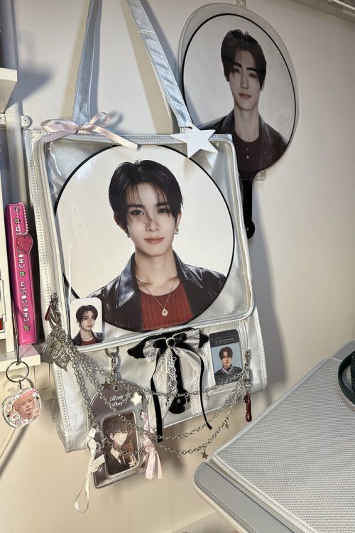 Large Ita Bag with Clear Window for Plushies and Pins