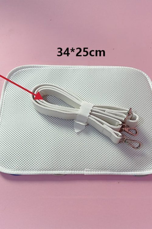 Large Ita Handbag with Clear Window and Included Insert for Plushies and Pins