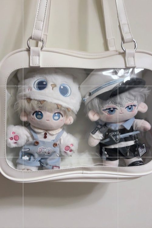 Large Ita Handbag with Clear Window and Included Insert for Plushies and Pins