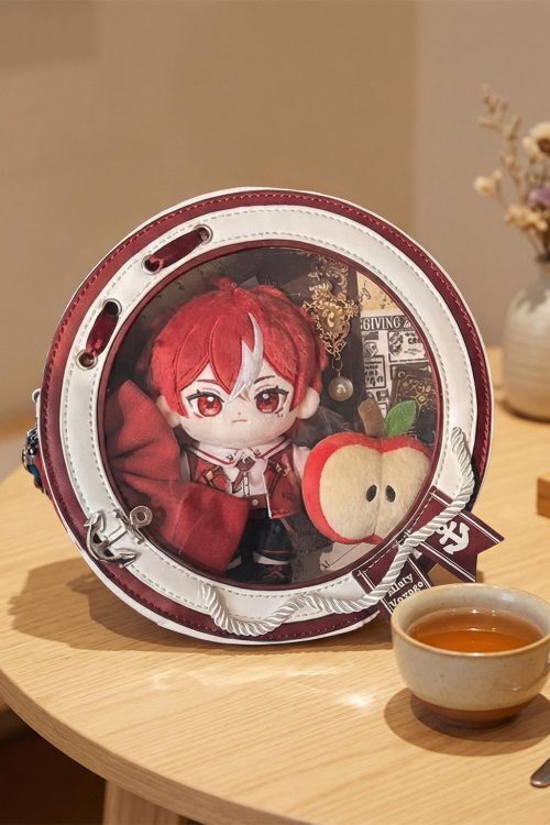 Large Kawaii Convertible Ita Bag with Clear Window for Plushies and Pins