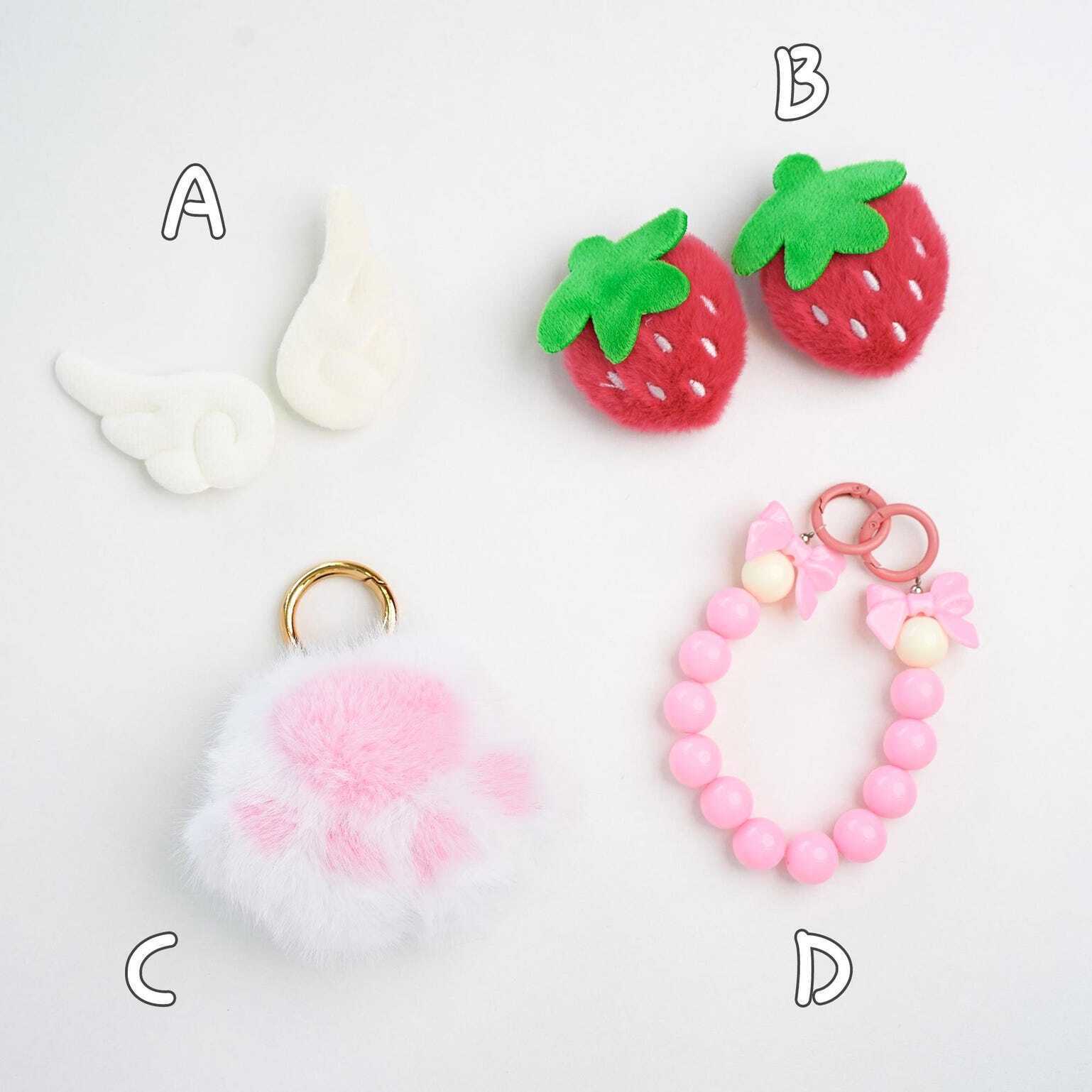 Large Pastel Convertible Ita Bag with Clear Window for Plushies and Pins Large Pastel Convertible Ita Bag with Clear Window for Plushies and Pins