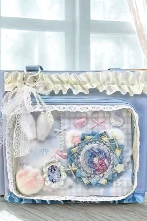 Large Pink Convertible Ita Bag for Pin Display