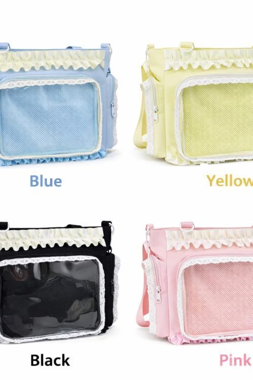 Large Pink Convertible Ita Bag for Pin Display