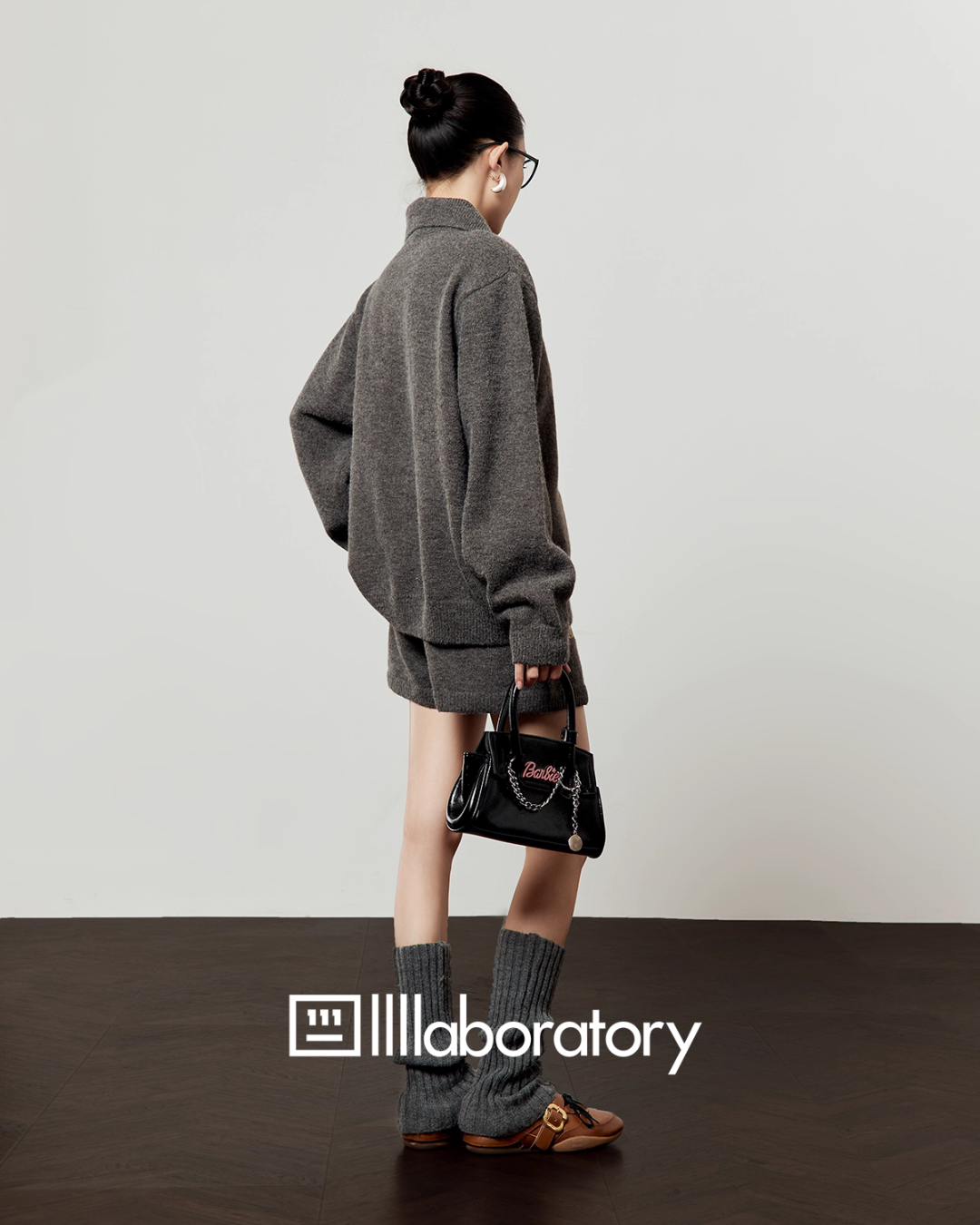 Leopard Print Knit Cardigan / Shorts Leopard Print Knit Cardigan / Shorts