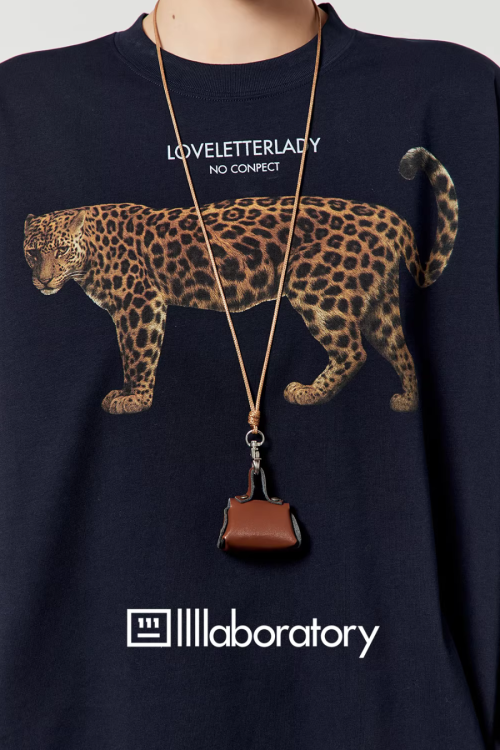 Leopard Print Long Sleeve / Leopard Print Wide Pants