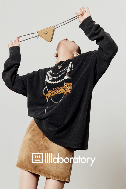 Leopard Print Loose T-Shirt