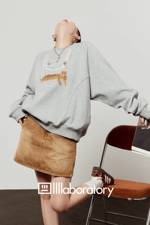 Leopard Print Loose T-Shirt