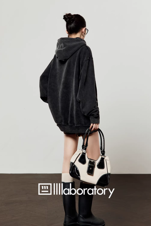 Leopard Tail Print Hoodie / Leopard Mini Skirt