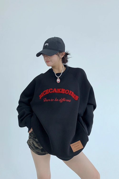 Logo Color Sweat Top