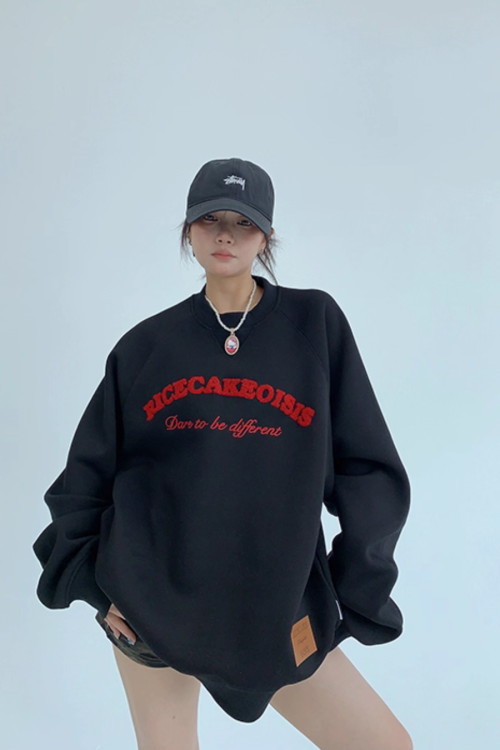 Logo Color Sweat Top