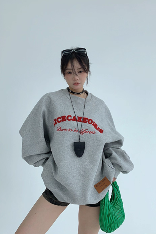 Logo Color Sweat Top