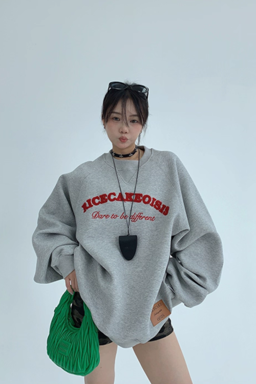 Logo Color Sweat Top