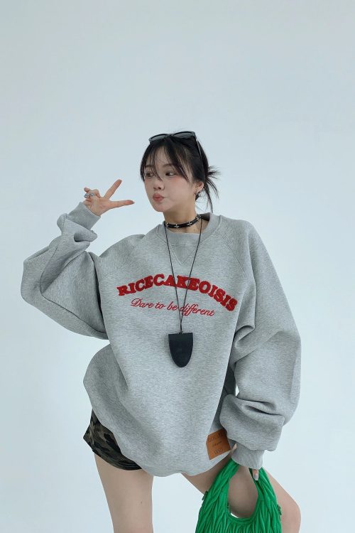 Logo Color Sweat Top