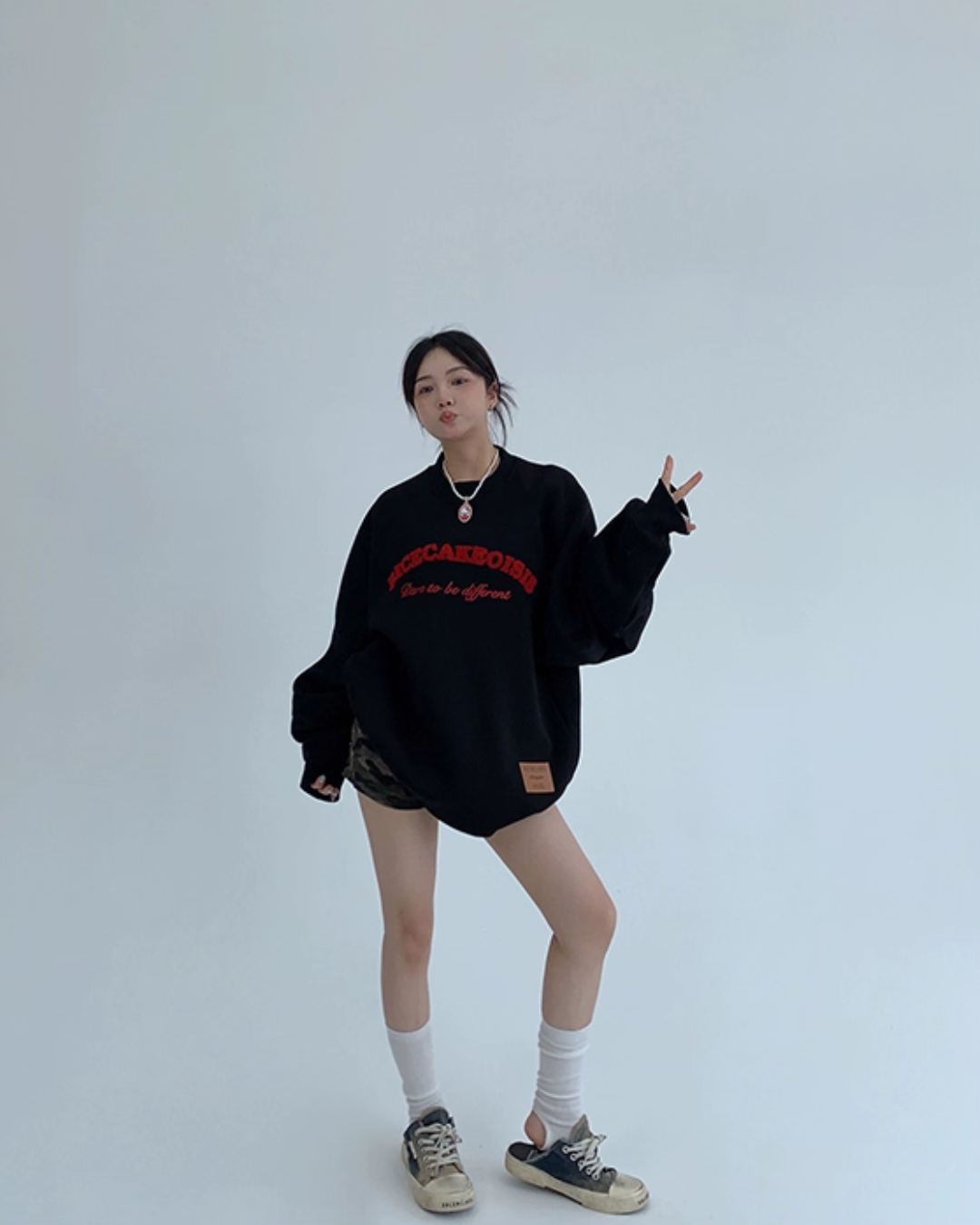 Logo Color Sweat Top Logo Color Sweat Top