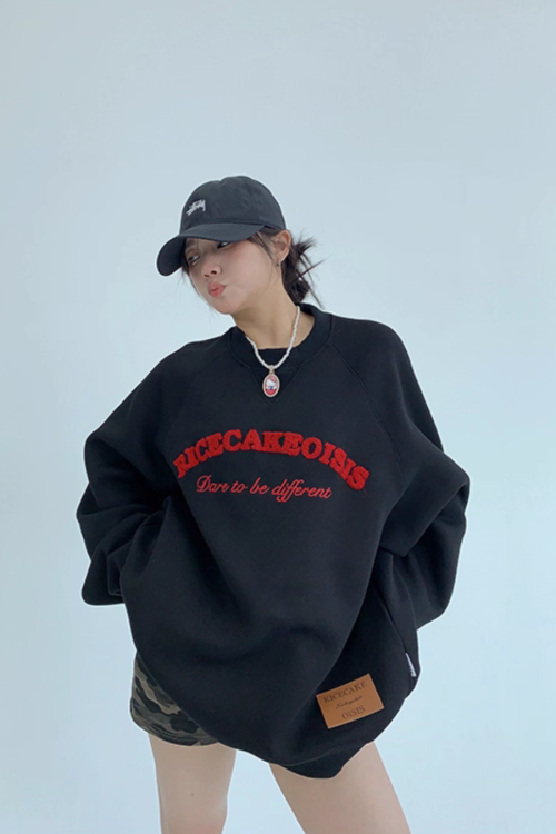 Logo Color Sweat Top