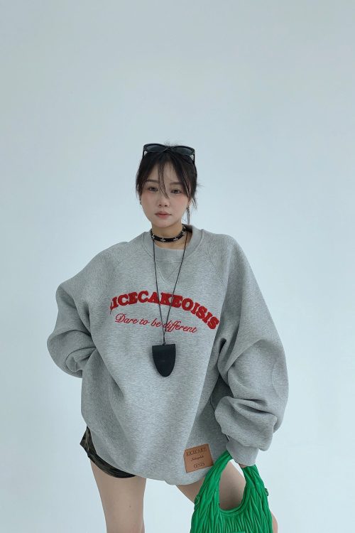 Logo Color Sweat Top