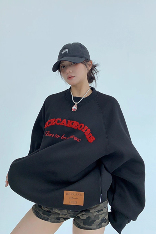 Logo Color Sweat Top