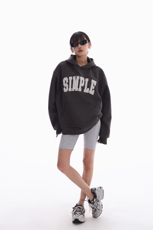 Logo Loose Hoodie