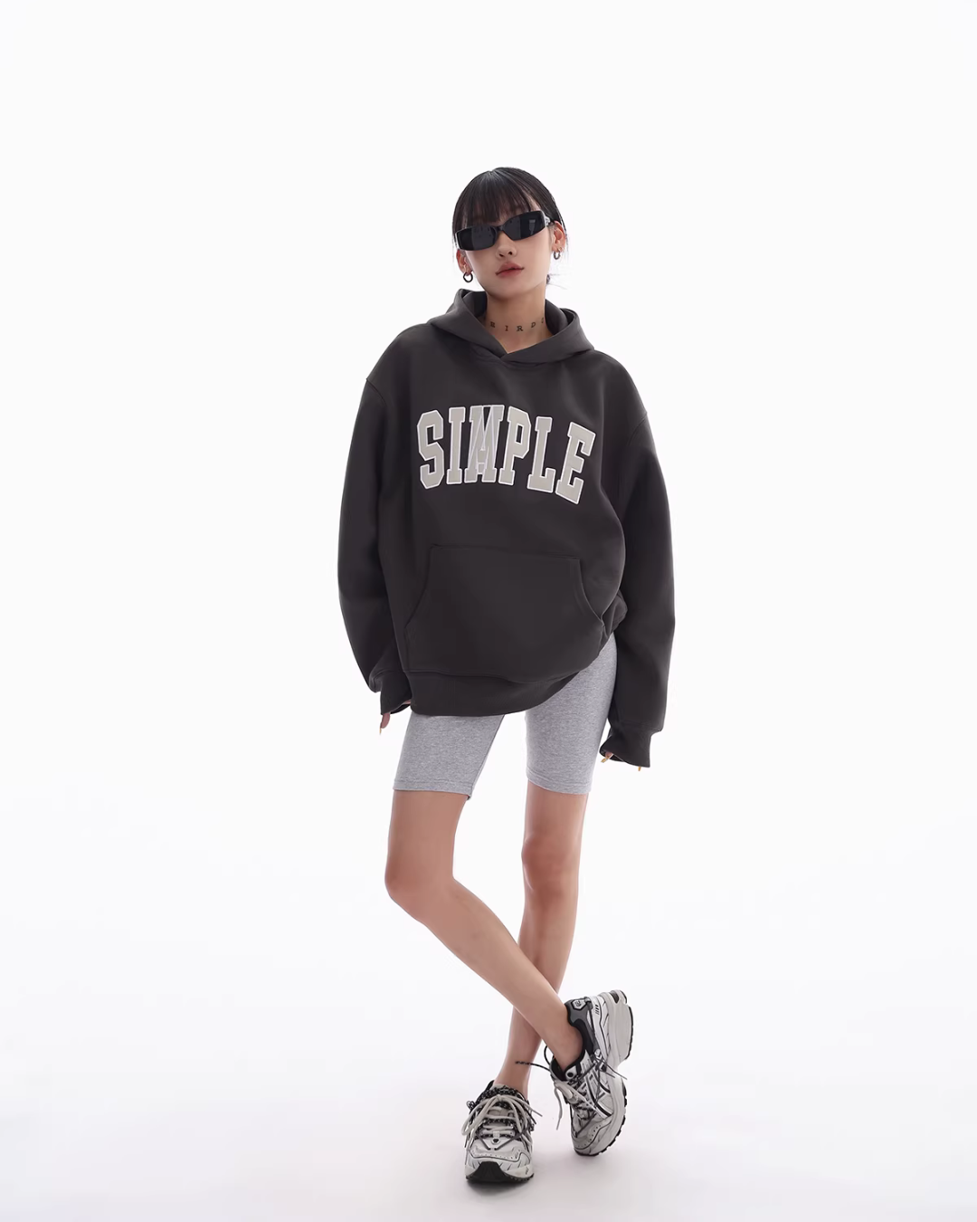 Logo Loose Hoodie Logo Loose Hoodie