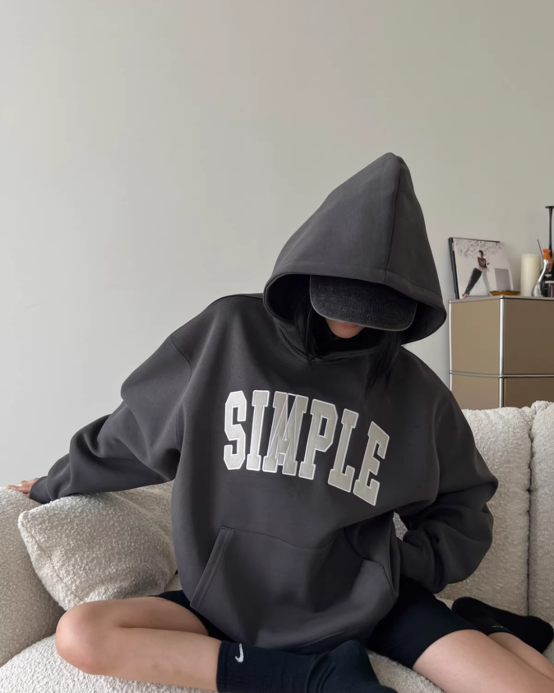 Logo Loose Hoodie Logo Loose Hoodie