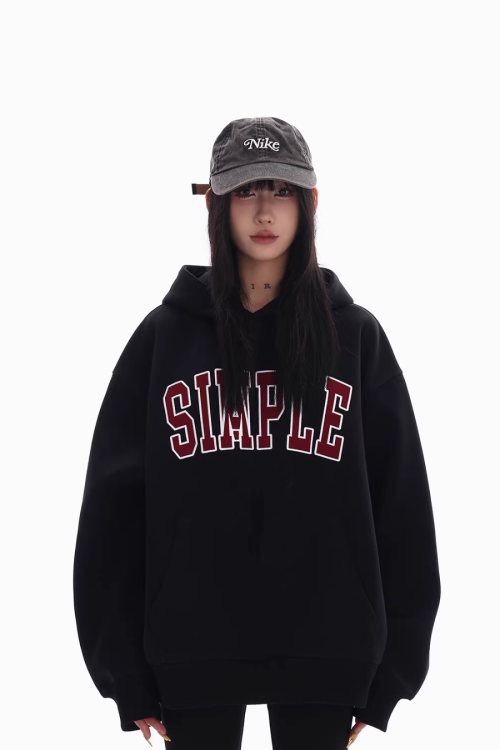 Logo Loose Hoodie
