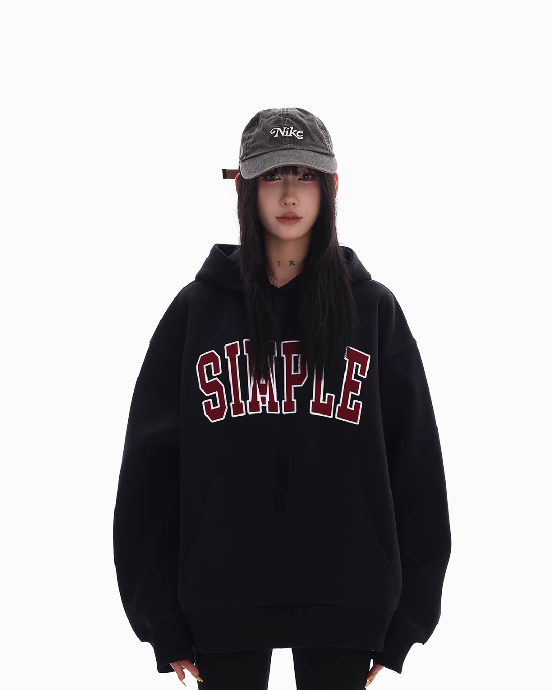 Logo Loose Hoodie Logo Loose Hoodie