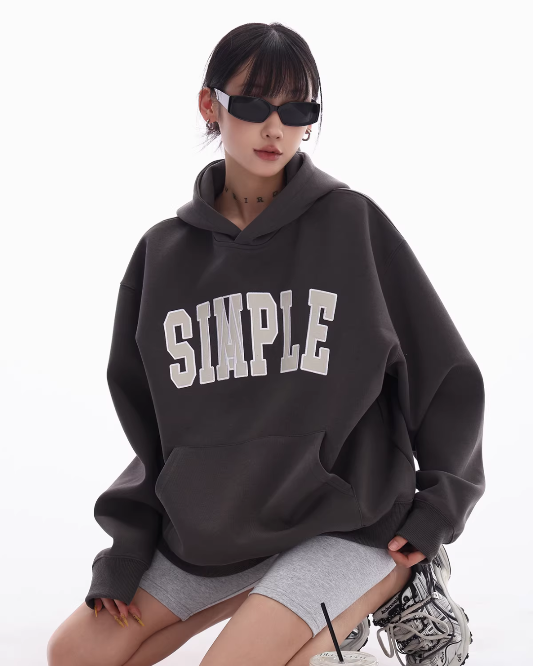 Logo Loose Hoodie Logo Loose Hoodie