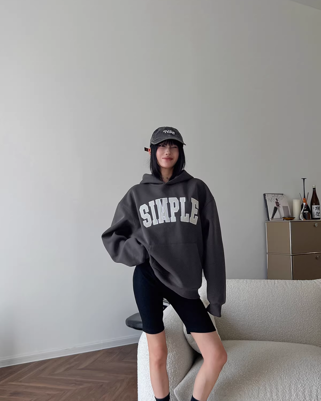 Logo Loose Hoodie Logo Loose Hoodie