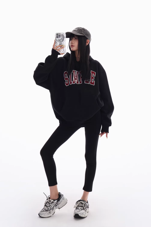 Logo Loose Hoodie