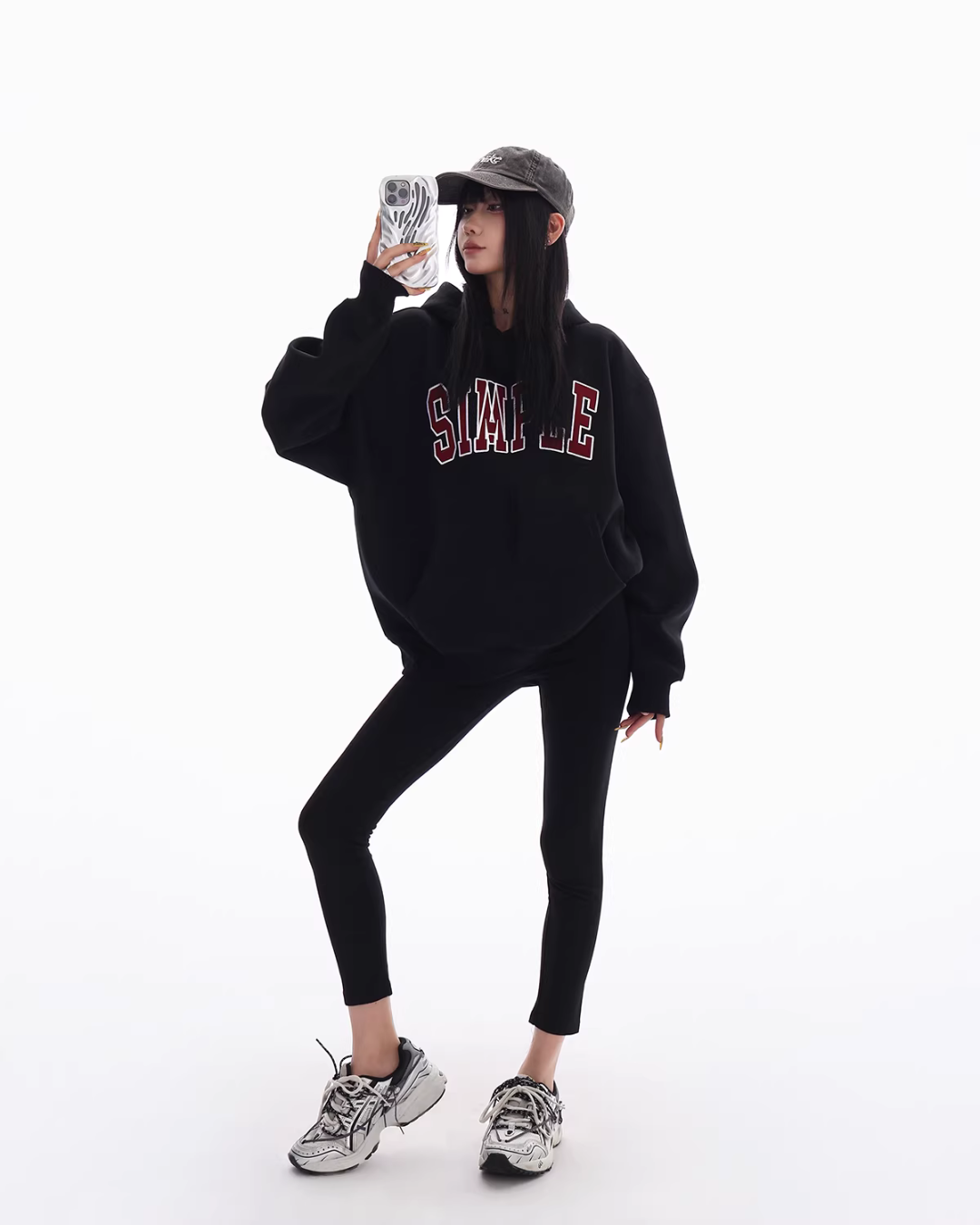 Logo Loose Hoodie Logo Loose Hoodie