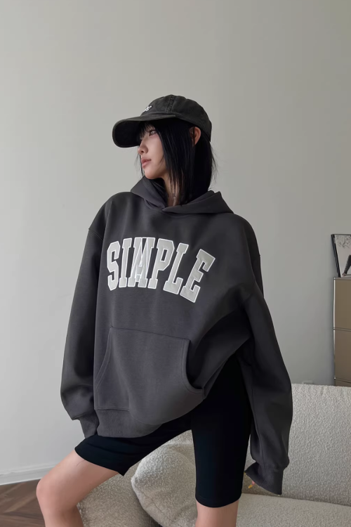 Logo Loose Hoodie