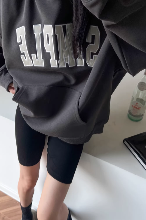 Logo Loose Hoodie