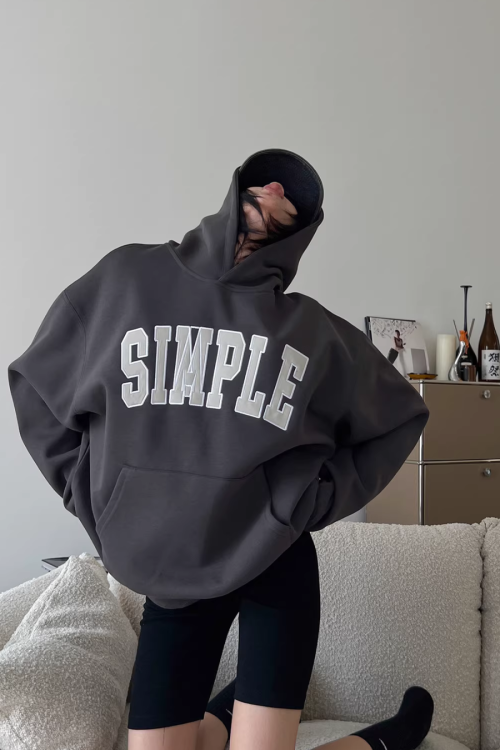 Logo Loose Hoodie