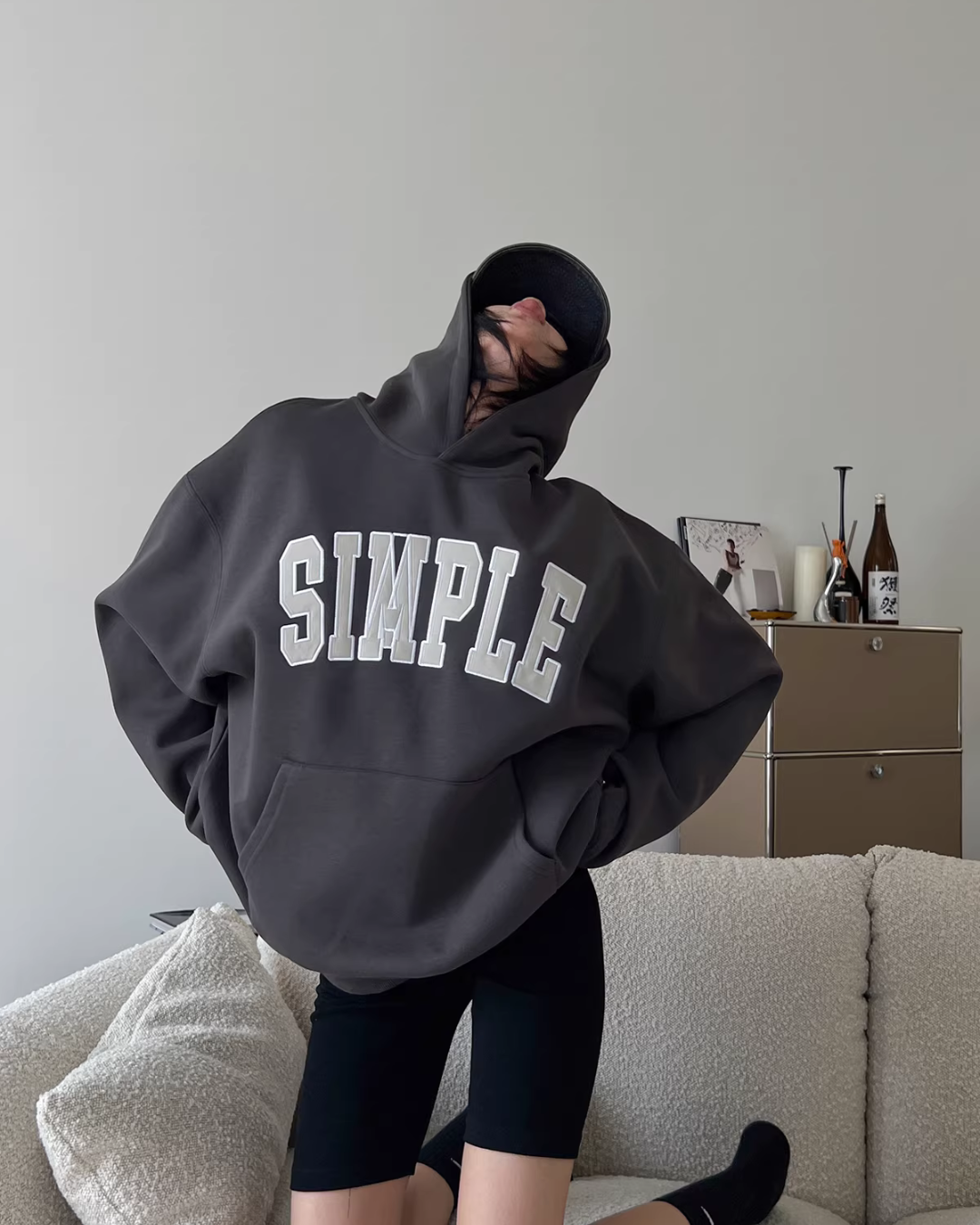 Logo Loose Hoodie Logo Loose Hoodie