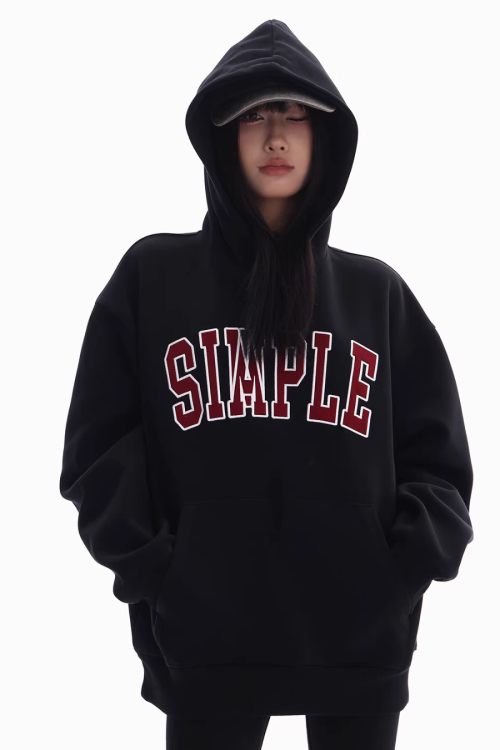 Logo Loose Hoodie