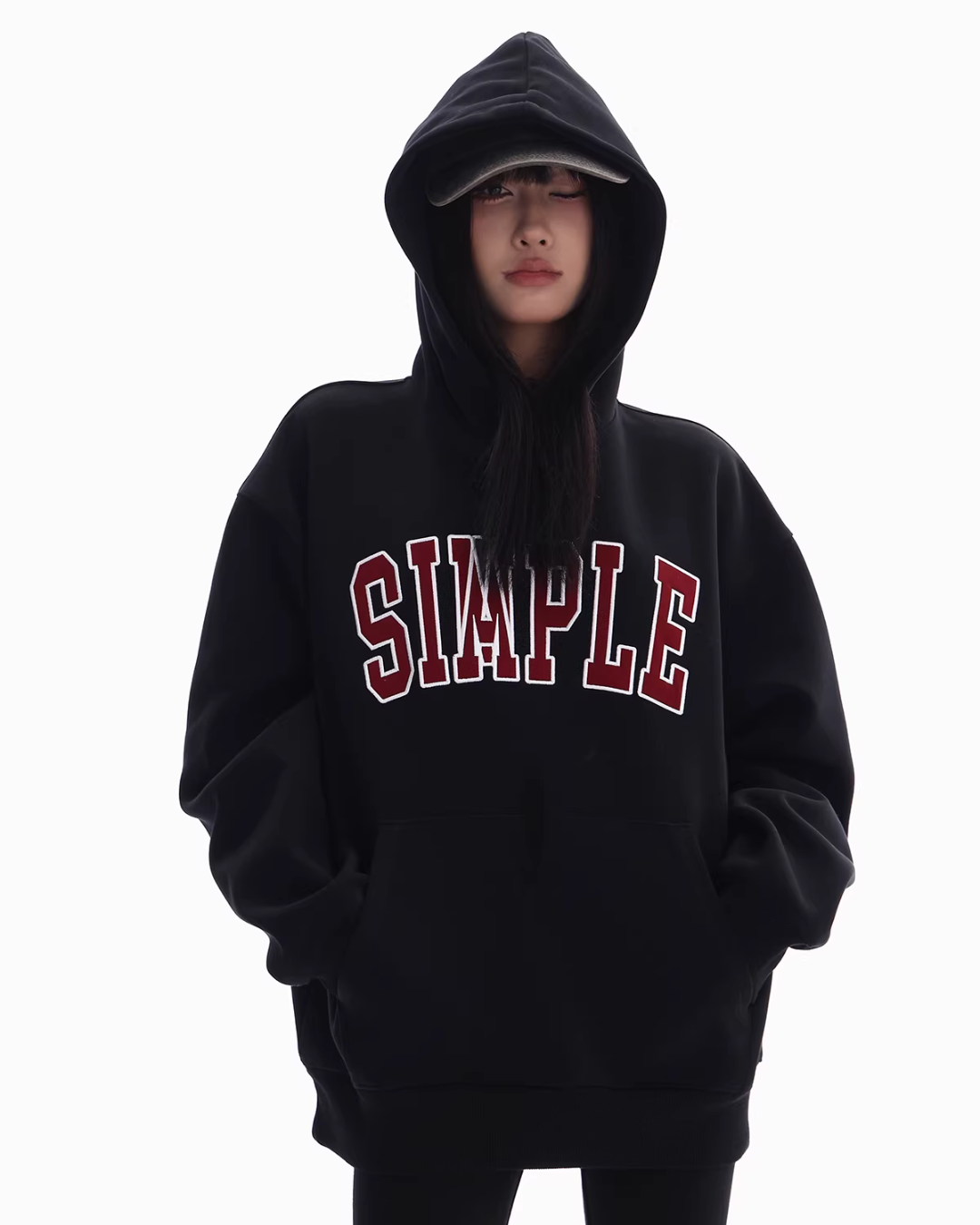 Logo Loose Hoodie Logo Loose Hoodie