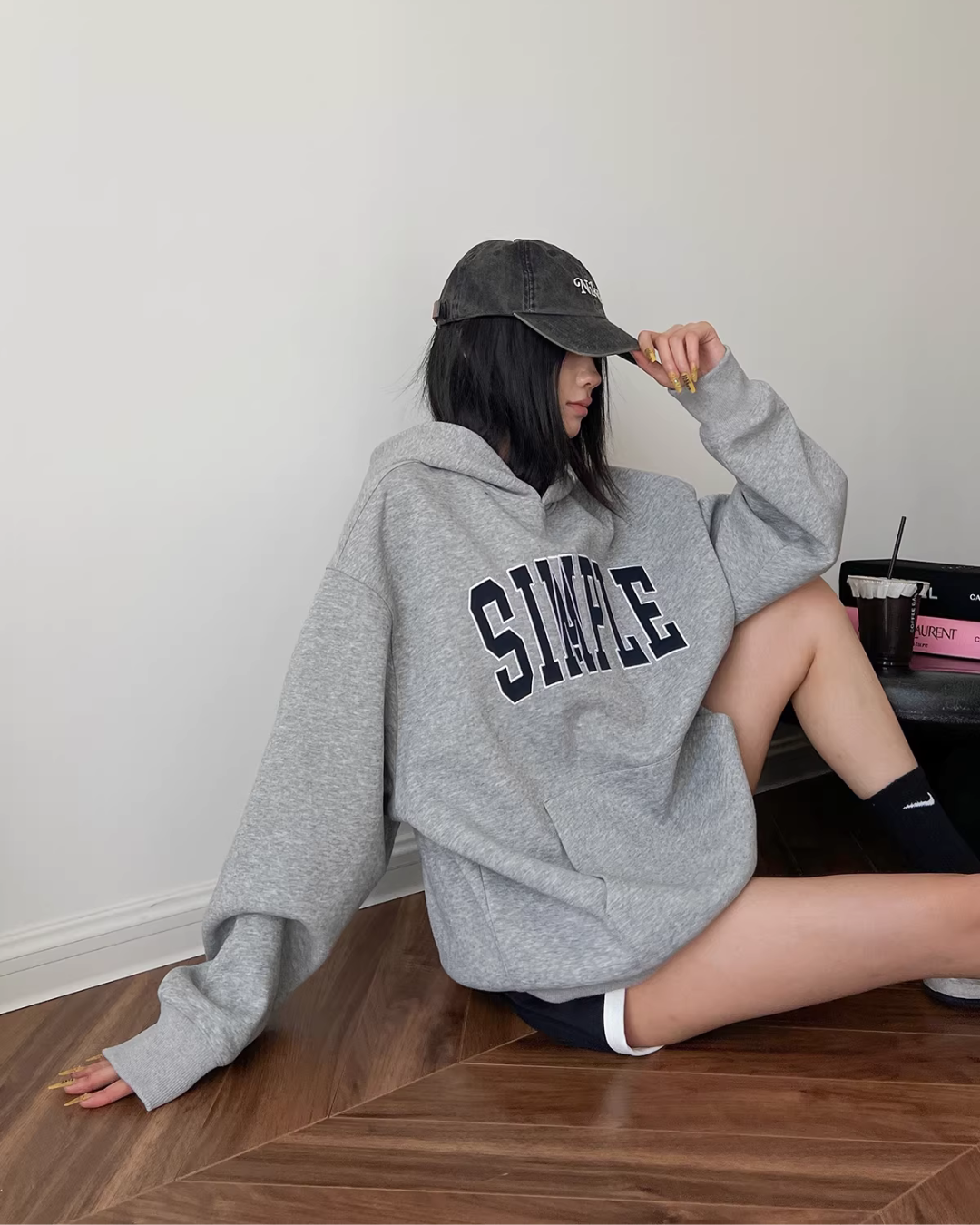 Logo Loose Hoodie Logo Loose Hoodie
